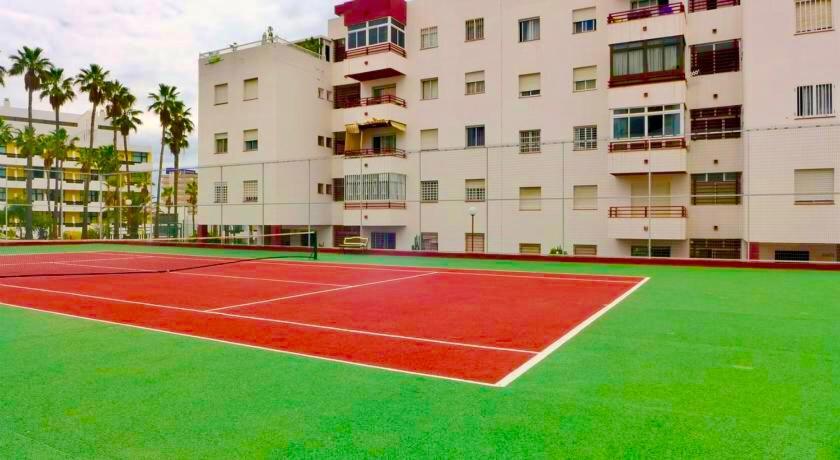 Sea-View Apartment With A Tennis Court Costa Adeje  Bagian luar foto